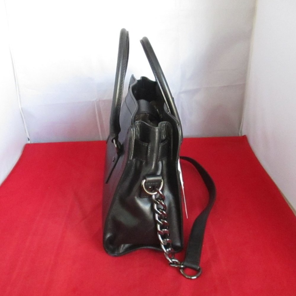 Michael Kors Hamilton Micro Stud E / W Satchel $398 Black #026 - Picture 11 of 15